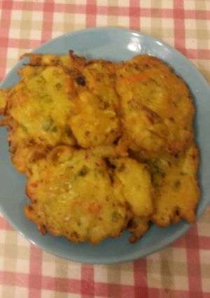 Foto resep Bakwan pedas sederhana