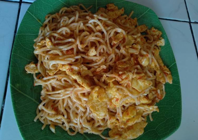 Resep Mie Ngotot Pedas Hot, Bikin Ngiler