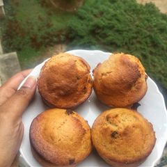 A picture of Healthy Banana muffins.