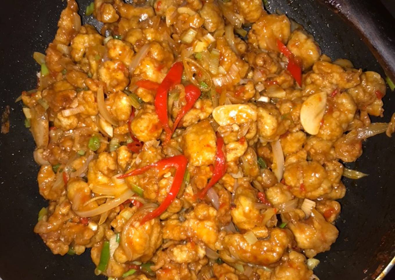 Ayam Popskin Asam Manis