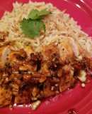 Honey pecan chicken breast w/rice pilaf (RSC recipe)