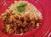 A picture of chicken pilaf