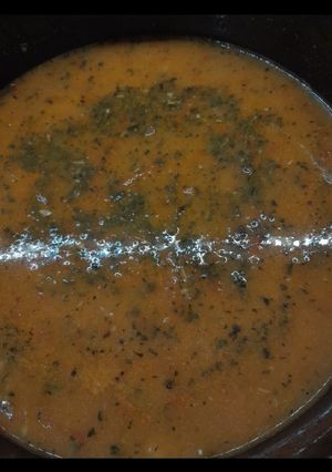 Una foto de Sopa de tomates asados 🍅