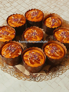 عکسی از دستور کاپ کیک آب هویج (تولد هفت سالگی کوکپد)