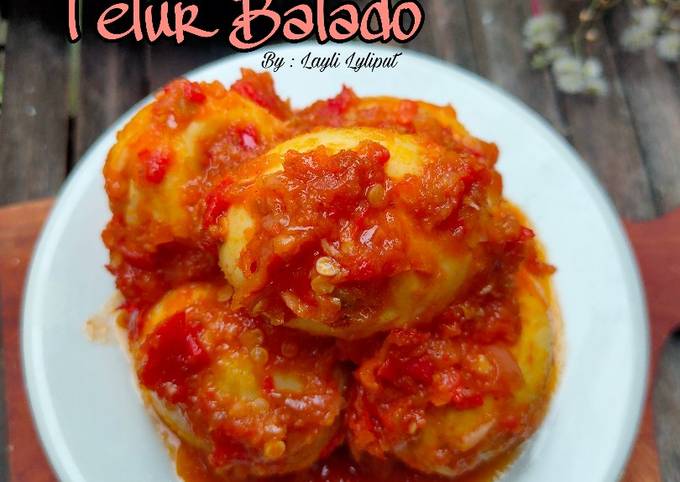 Cara Gampang Menyiapkan Telur Balado, Bisa Manjain Lidah