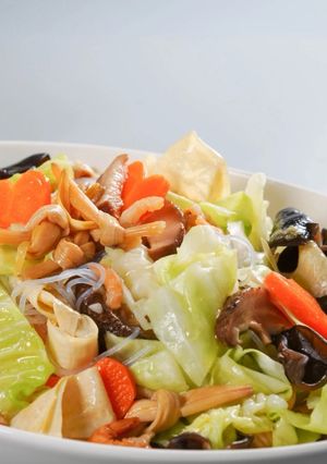 A picture of Stir Fry Vegetable (Chap Chye).