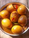 Telur Kecap Pedas