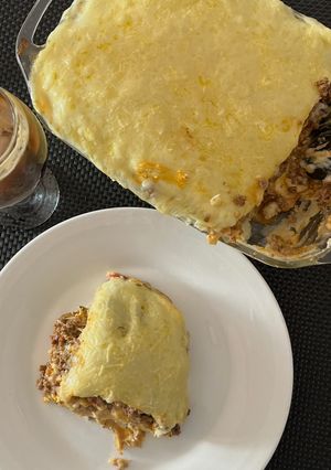 Una foto de Pastel de papa y carne 🥔🥩✨