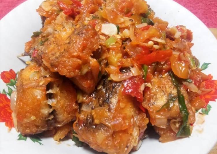 Resep 🍲🐟Ikan Gurame Balado🐟🍲, Sempurna