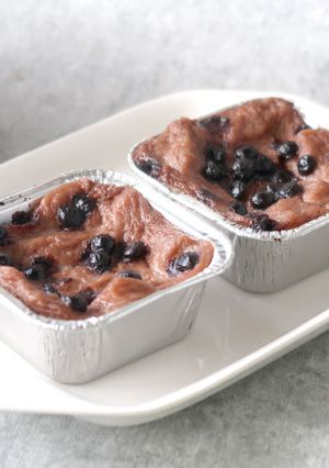 Foto resep Milo Bread Pudding