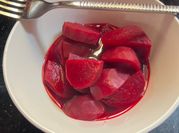 A picture of pickled beets