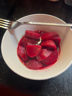 A picture of Pickled Beets ♥️.