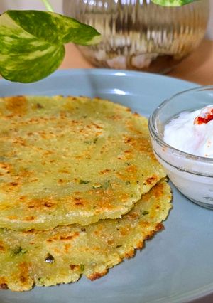 A picture of Farali Aloo Paratha.