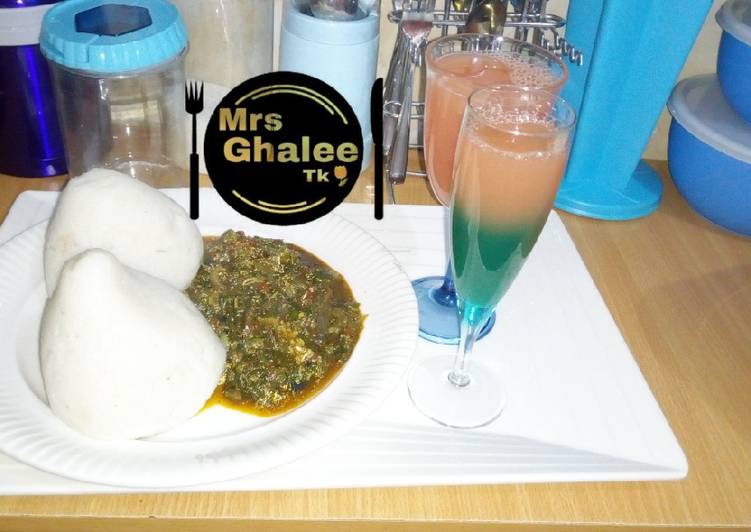 Authentic Tuwon shinkafa miyar alayyahu Recipe | Quick to make Tuwon shinkafa miyar alayyahu Quick