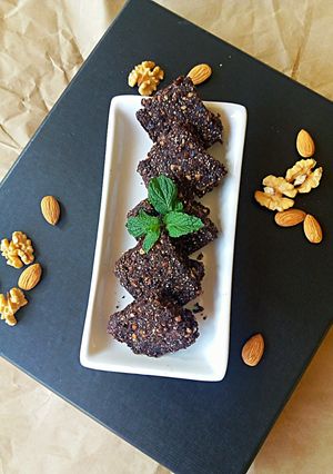 A picture of No back diet brownie.