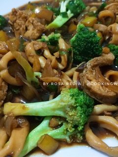 Foto resep Cumi Tofu Saus Tiram