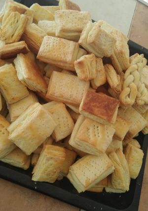 Una foto de Bizcochos de grasa con hojaldre
