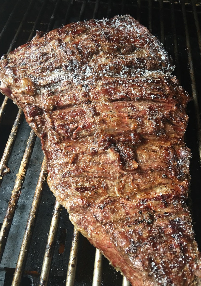 Una foto de Asado de vacío a la parrilla