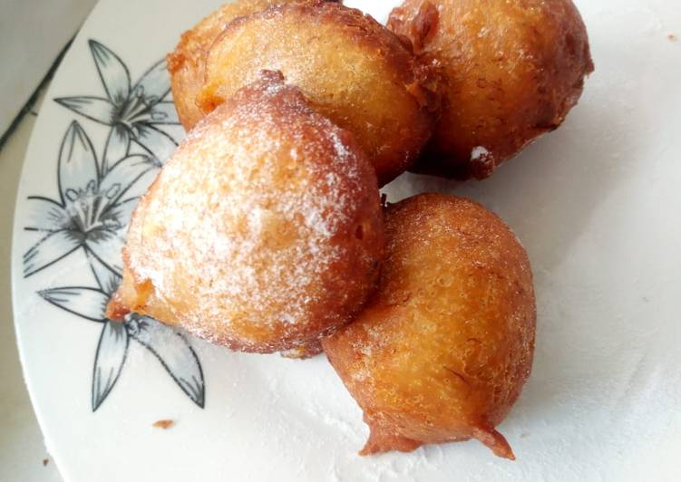 Recipe of Homemade Fried, sweet banana dumplings