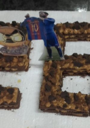 Una foto de Chocotorta de número