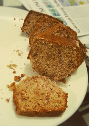 A picture of Strawberry Almond Bread.