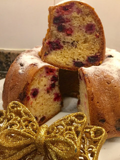 Una foto de Pastel de frutos rojos y queso Mascarpone