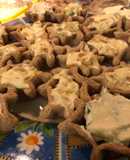 Dips de tarteletas (cuatro sabores)
