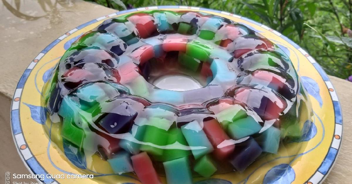 24 Resep Jelly Kaca Warna Warni Enak Dan Sederhana Ala Rumahan Cookpad