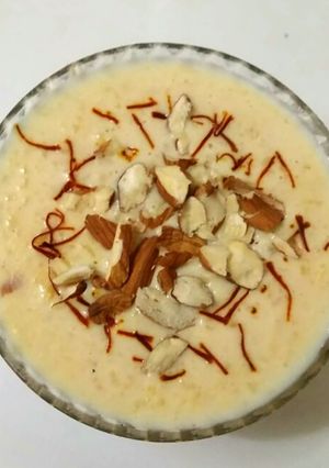 Kesar badam kheer रेसिपी मुख्य फोटो