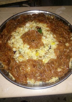 صورة لوصفة رز مشكل او برياني