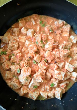 Foto resep Kotok tahu tempe udang