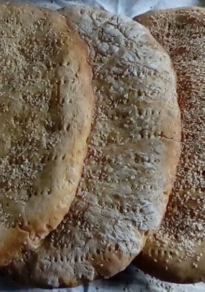 Φωτογραφία της συνταγής Λαγάνα με προζύμι η παραδοσιακή