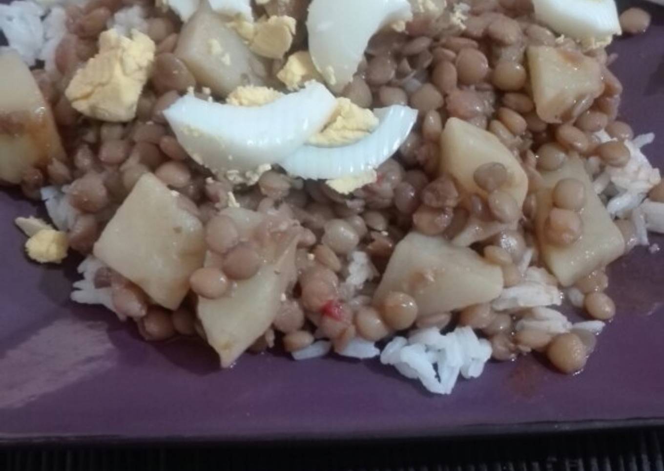 Ensalada de lenteja 👌