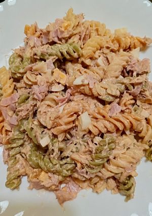 Una foto de Ensalada fría de pasta