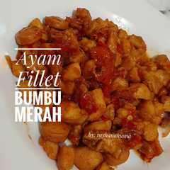 A picture of Ayam Fillet Bumbu Merah.