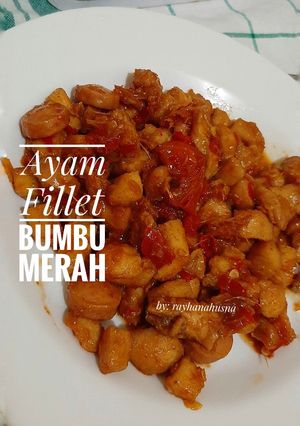 Foto resep Ayam Fillet Bumbu Merah