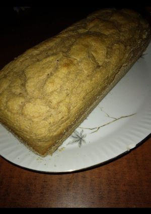 Una foto de Budín integral con banana