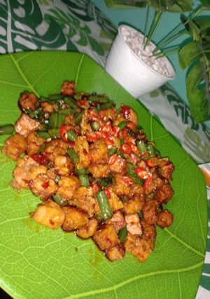Foto resep Orek Tempe Kacang Panjang