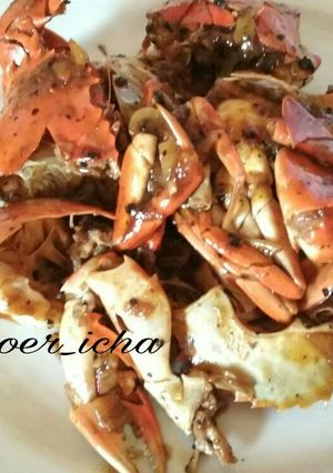 Foto resep Kepiting lada hitam