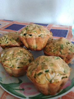 Una foto de Muffins de espinacas