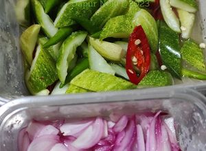 Foto resep Acar Timun, Rawit Hijau, & Bawang Merah