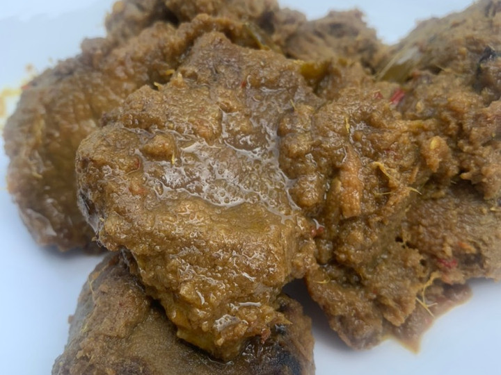 Bagaimana Membuat Rendang Daging Sapi, Tanpa Santan yang Bikin Ngiler