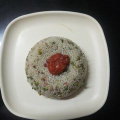 A picture of Vegetable millet khichdi.
