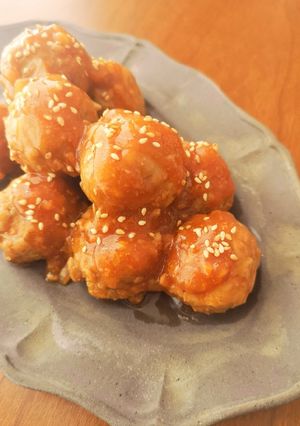 Foto di Ricetta light: Polpette di maiale all'orientale