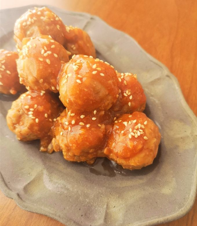 Foto di Ricetta light: Polpette di maiale all'orientale