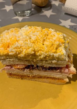 Una foto de Pastel frío de atún
