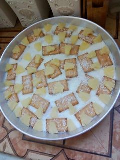 صورة لوصفة احلى صينيه مهلبية بالاناناس
