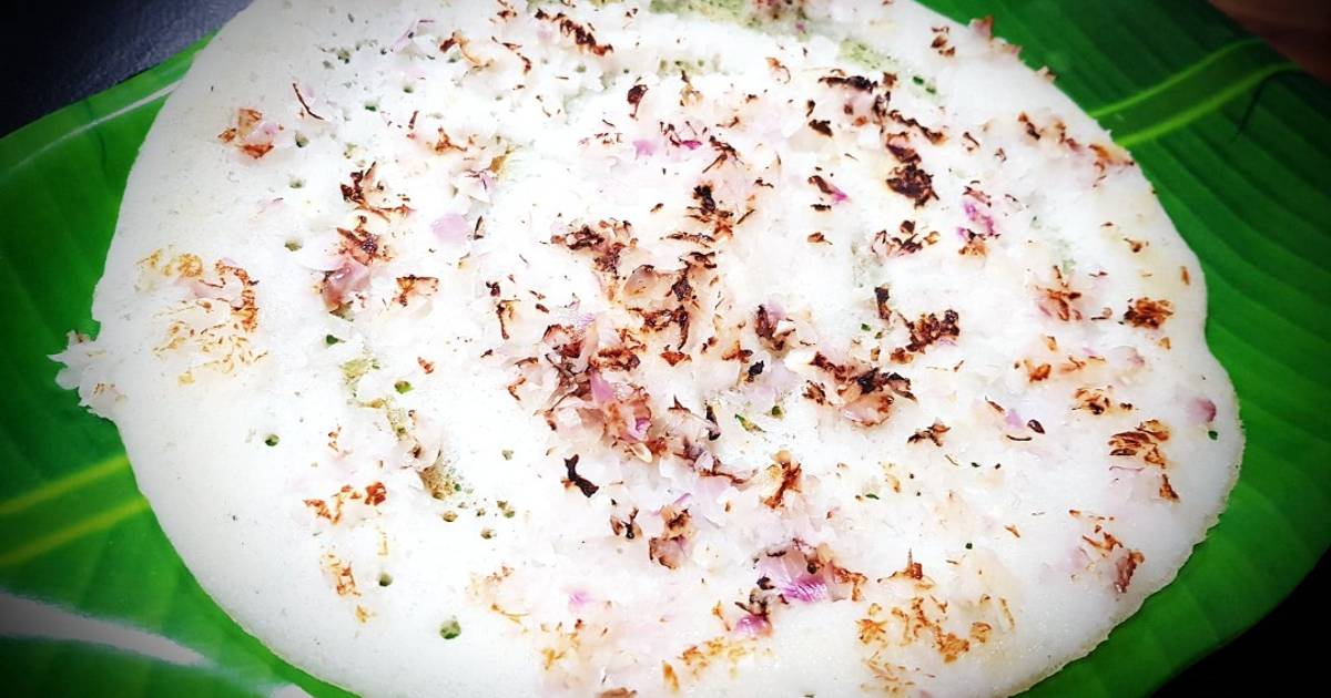 Onion Uthappam Recipe by Prasel Cookpad