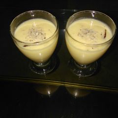 A picture of Mango creamy shake.