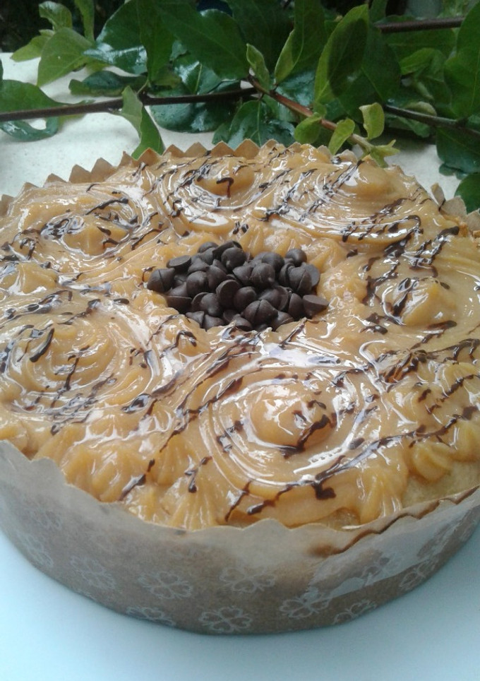 Una foto de Rosca de reyes o Pascua sin manteca con  crema pastelera al dulce de leche 🐫🐫🐫